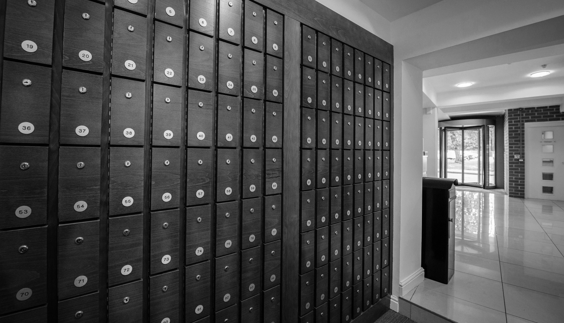 West Midlands House Office Reception Mailboxes